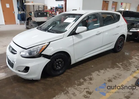 2016 Hyundai Accent Se z USA, uszkodzony, nr VIN KMHCT5AE1GU252785